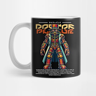 doctor plague mecha robot machine Mug